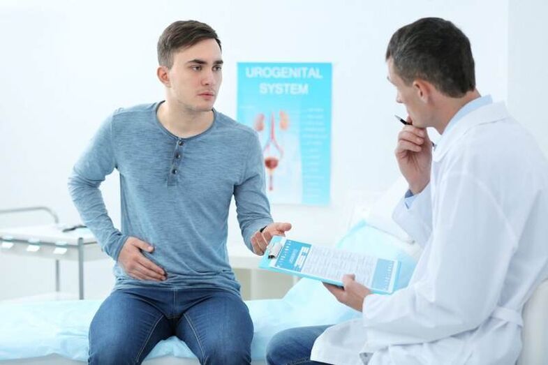 A teenager with signs of prostatitis should see a doctor