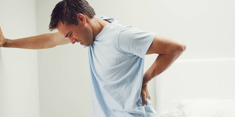 Low pain in prostatitis