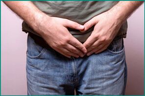 A man has chronic prostatitis