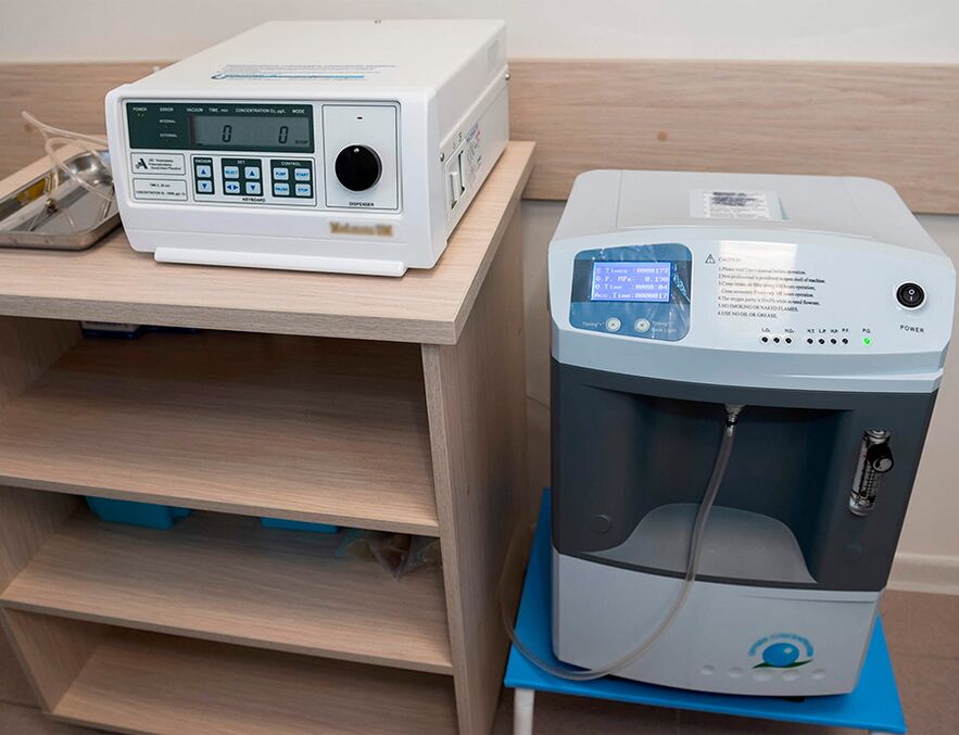 Ozonators for the production of medical ozone.